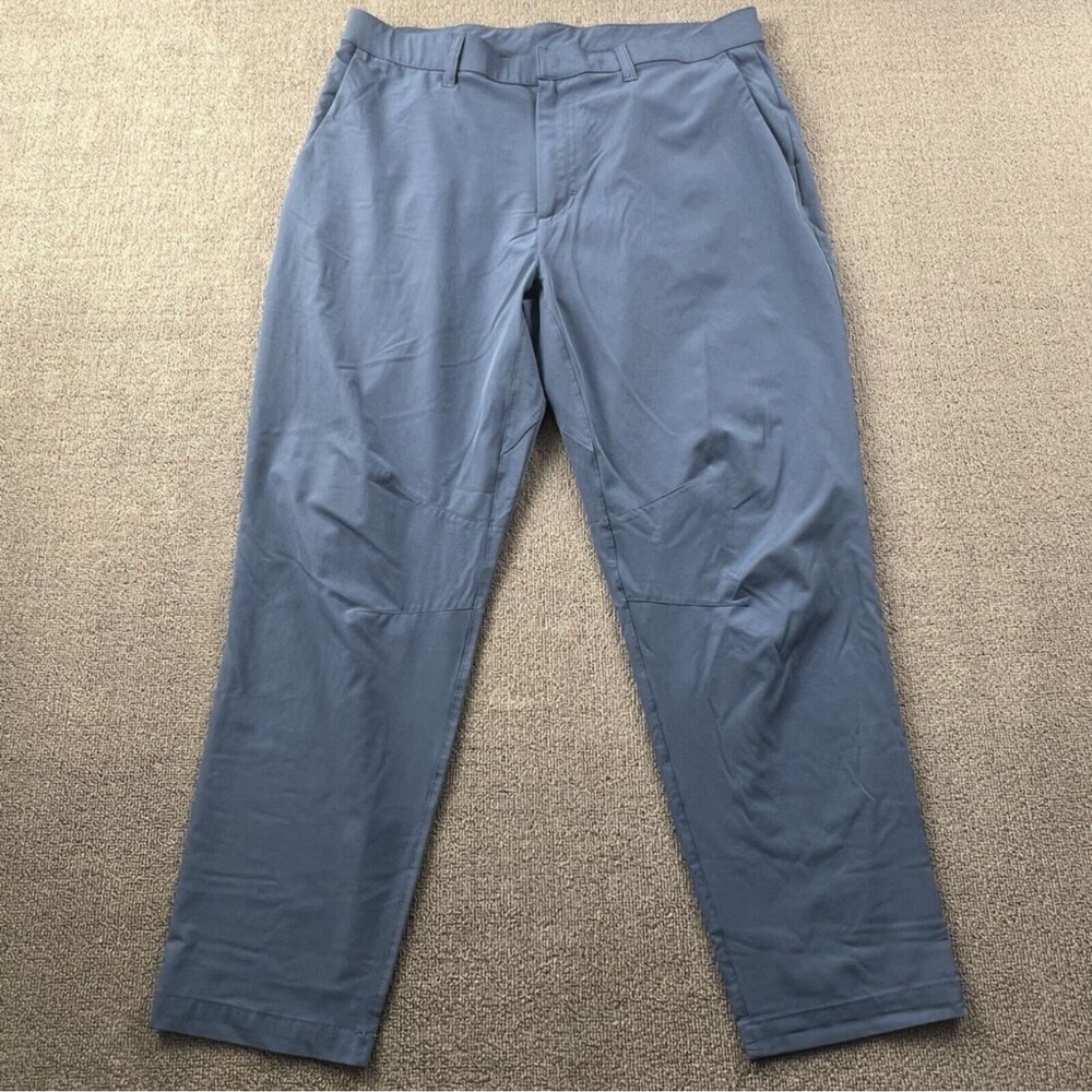 Fabletics Pants Adult Size Large 34W 28L Blue Active Athleisure Casual Men's
